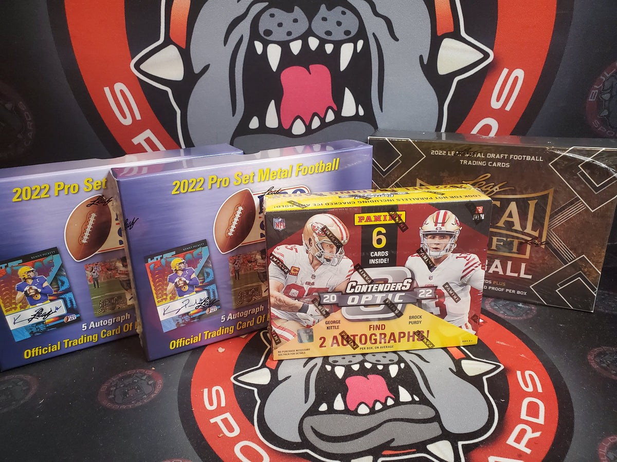 4 Box 2022 NFL Mixer Random Teams 8 Bulldog Sports Cards & Memorabillia