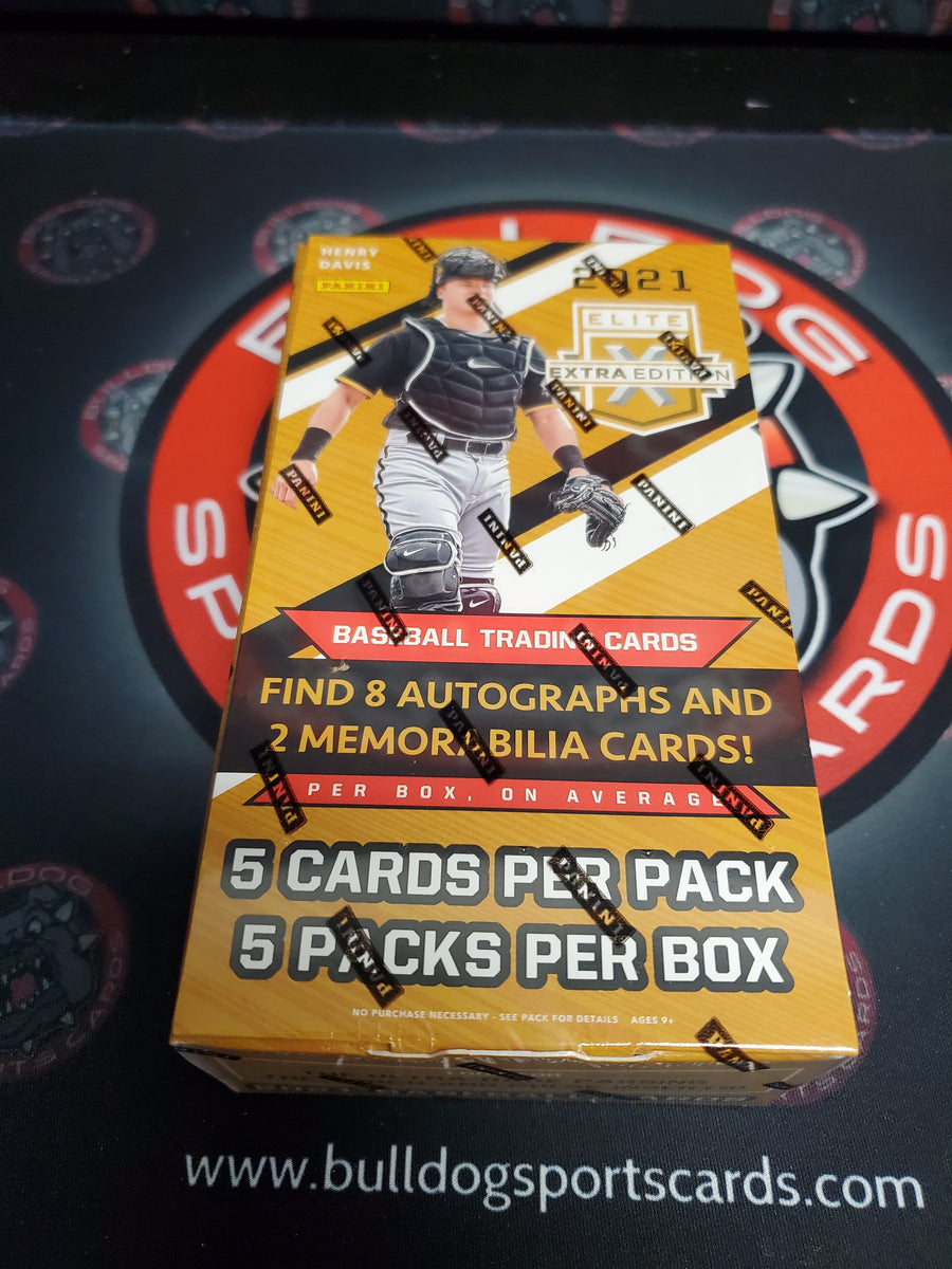 2021 Panini Elite Extra Edition Hobby Box Bulldog Sports Cards