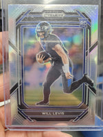 2023 Panini Prizm Draft Picks #103 Will Levis Prizms Silver