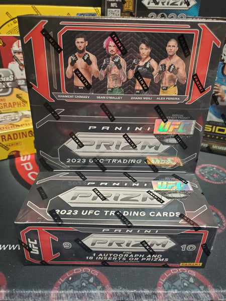 2 Box 2023 UFC Prizm Undercard RND Serial #1