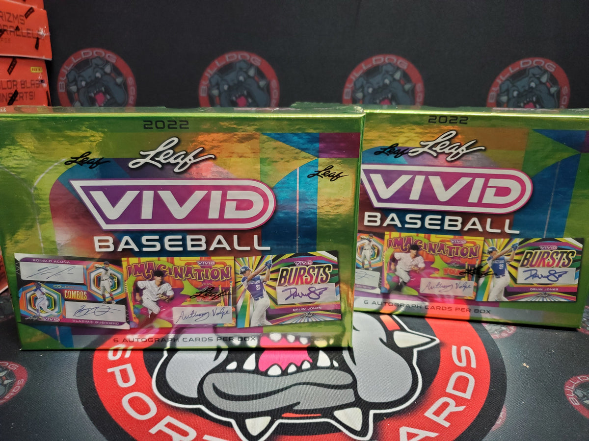 2 Box 2022 Leaf Vivid RND Serial/Card #2 – Bulldog Sports Cards ...