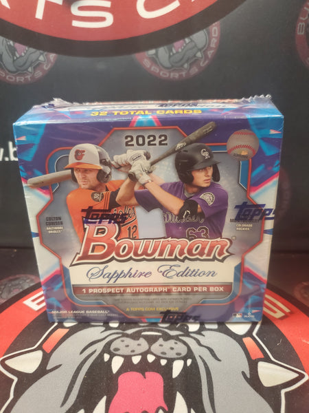 1 Box 2022 Bowman Sapphire Random Division