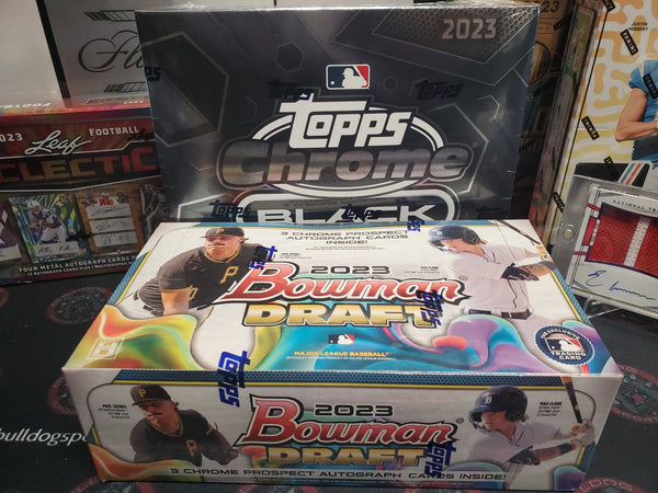 1 Box 2023 Bowman Draft Jumbo + 1 2023 Chrome Black Box PYD #8