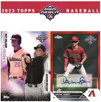 2 Box 2023 Topps Pro Debut Jumbo RND Serial #7