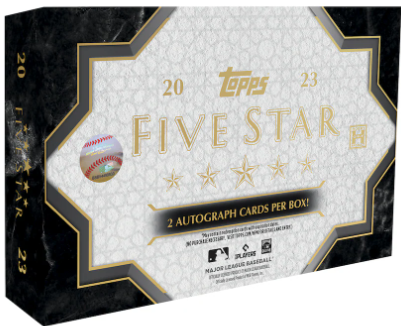 8 Box 2023 Topps Five Star Case PYT #3