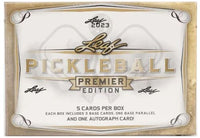 2023 Leaf Pickbleball Premier Edition Box