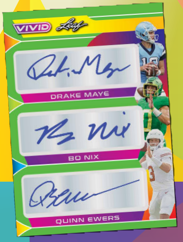 10 Spot Serial/Card # Break for COLLEGE/NFL in Vivid Case