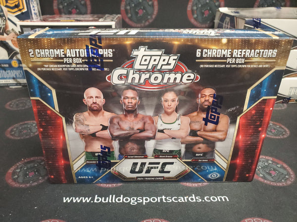 1 Box 24 Chrome UFC Breakers Delight Random Hit #5