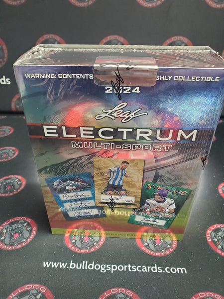 1 Box 2024 Leaf Electrum Hit Draft #1