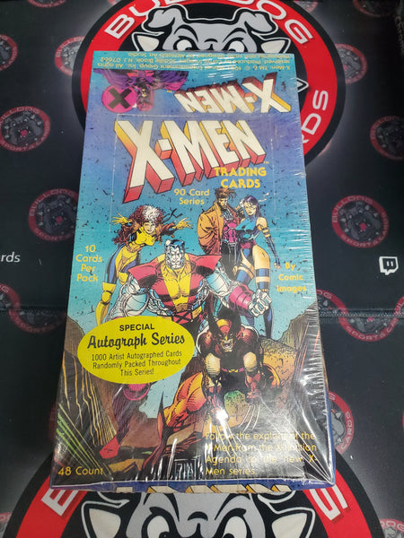 X-Men Trading Cards Sealed Hobby Box Autographed Series