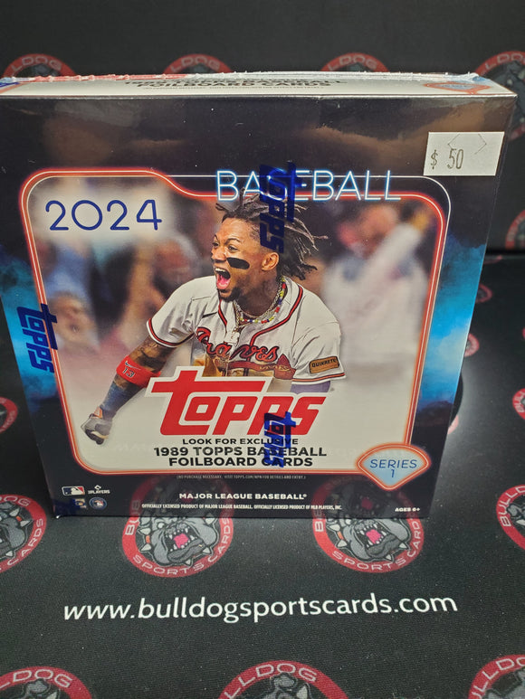 2024 Topps Series 1 Monster Box Auction Bulldog Sports Cards