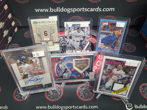 Dodgers Random Card Lot