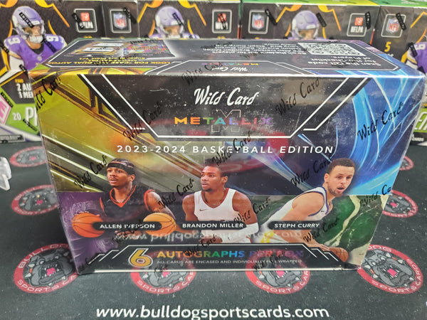 23-24 Wild Card Metallix Basketball Hobby Box
