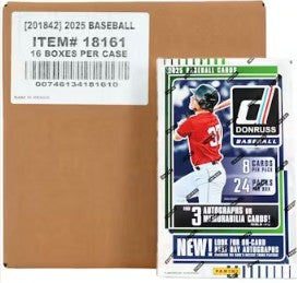 8 Box 2025 Donruss Random Team #1