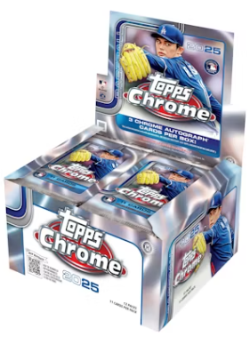 4 Box 2025 Topps Chrome Jumbo PYT #4