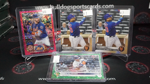 New York Mets Lot - 4 Cards