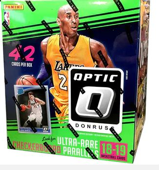 2018/19 Panini Donruss Optic Basketball 42ct Mega Box