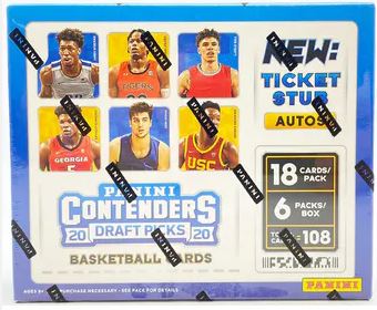 2020/21 Panini Contenders Draft Basketball Hobby Box