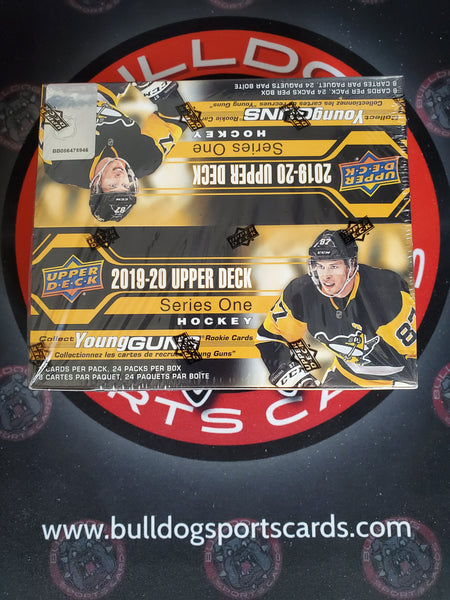 2019/20 Upper Deck Series 1 Hockey 24-Pack Box