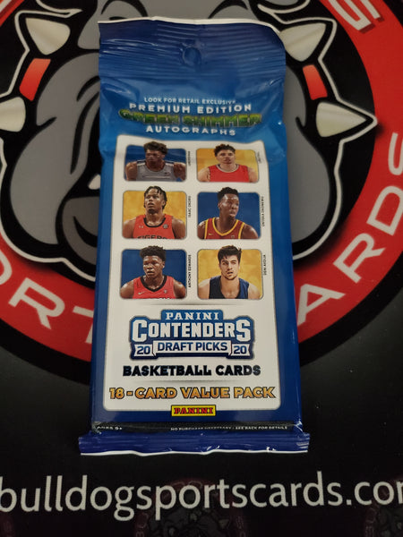 2020-21 Panini Contenders Draft Picks Basketball 18-Card Value Pack