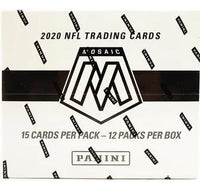 2020 Panini Mosaic Football Multi/Cello Pack Box Draft #11