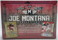 2020 Leaf Metal Joe Montana Collection Football Hobby Box