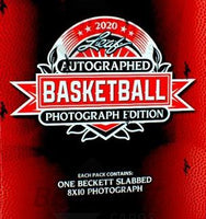 2020 Leaf Autographed Basketball Photograph Edition Box