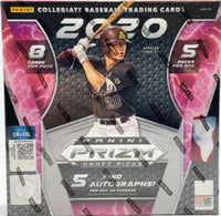 2020 Prizm Draft Picks Baseball Hobby Box Serial Card Number #2