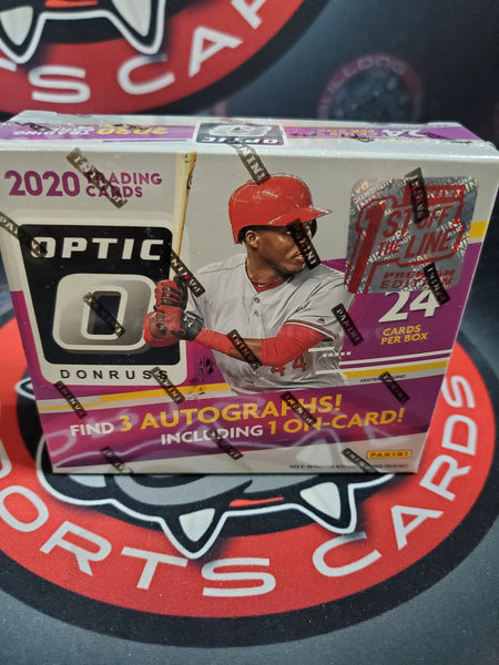 2020 Panini Donruss Optic Baseball 1st Off The Line Premium Edition Box