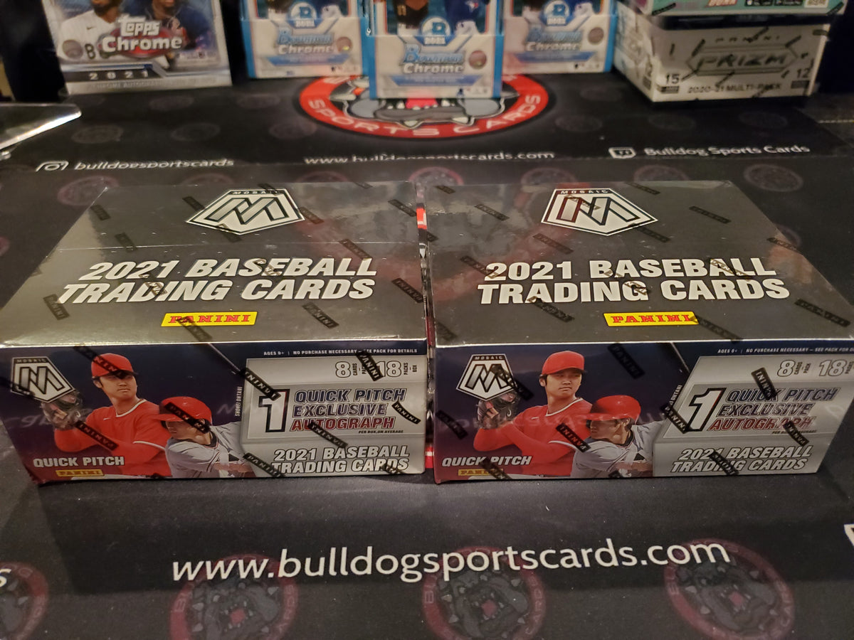 2021 Mosaic Quick Pitch 2 Box RND Serial/Card #1 – Bulldog Sports Cards ...