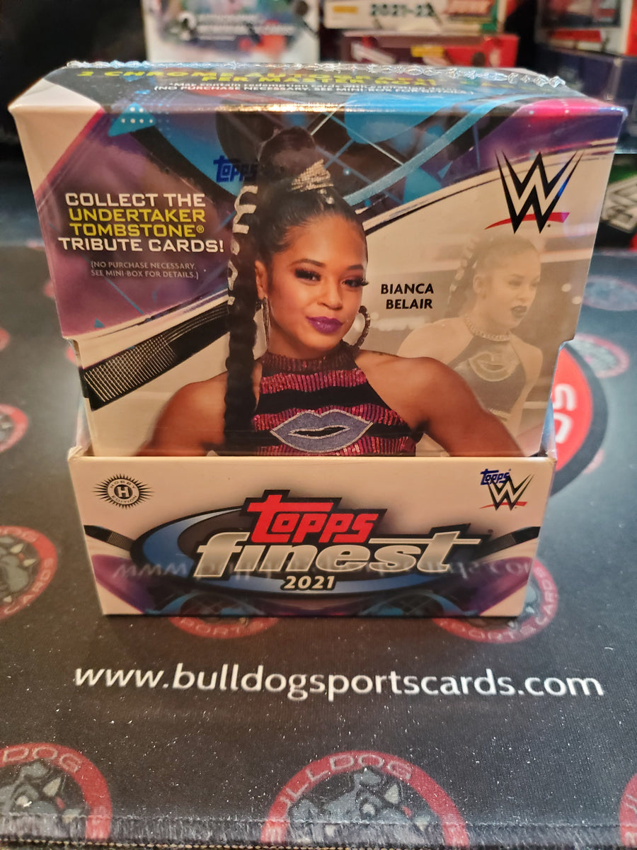 2021 Topps WWE Finest Wrestling Hobby Box – Bulldog Sports Cards ...