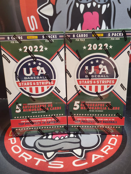 2 Box 2022 USA Stars & Striples RND Serial/Card #2