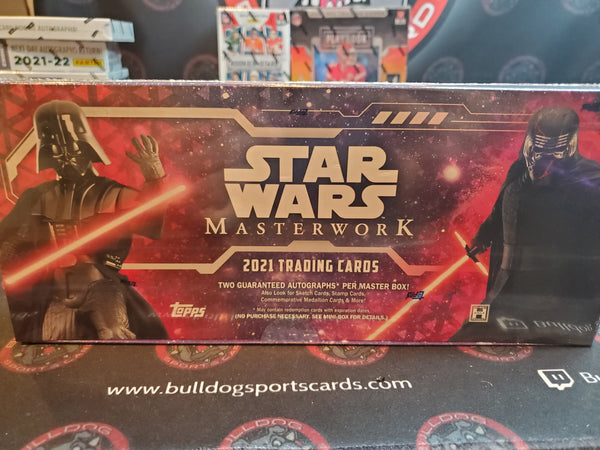 1 Box 2021 Star Wars Masterwork Random Card