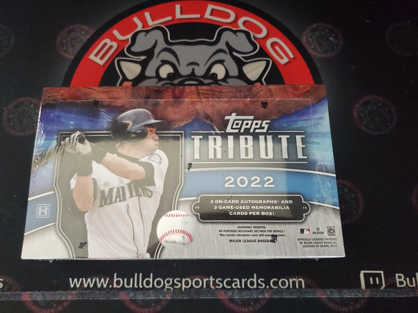 1 Box 2022 Tribute Baseball Random Pack #1