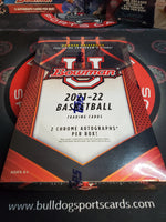 1 Box 21-22 Bowman University Basketball RND Serial/Card #1