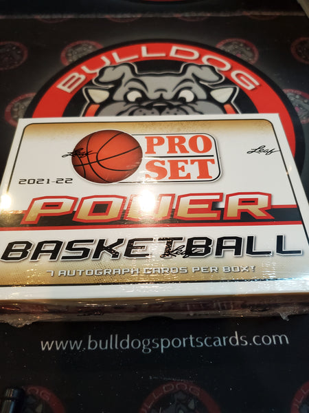 2021/22 Pro Set Power Basketball Hobby
