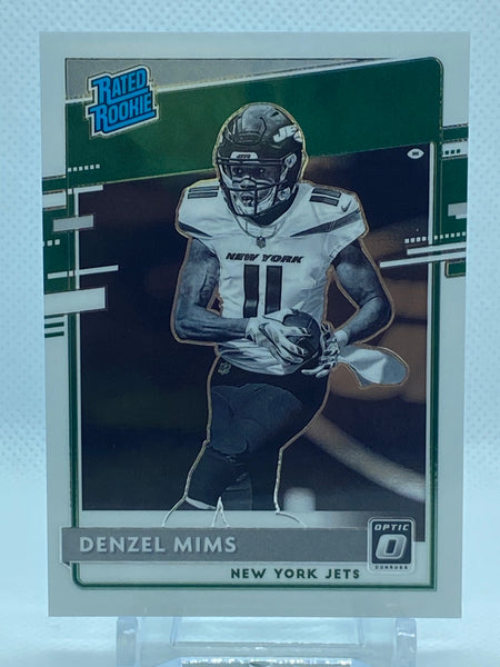 2020 Optic Denzel Mims Negative Rated Rookie (Black/White)