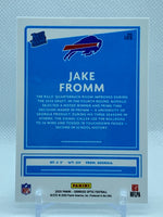 2020 Donruss Optic Jake Fromm Rated Rookie