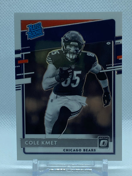 2020 Optic Cole Kmet Negative Rated Rookie (Black/White)
