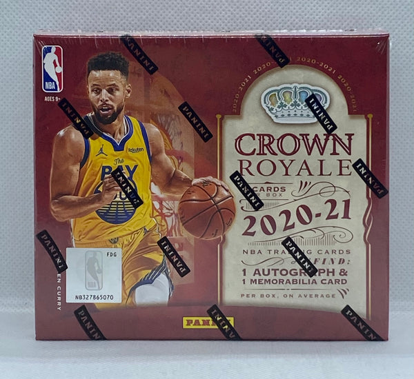 2020/21 Panini Crown Royale Basketball Hobby Box