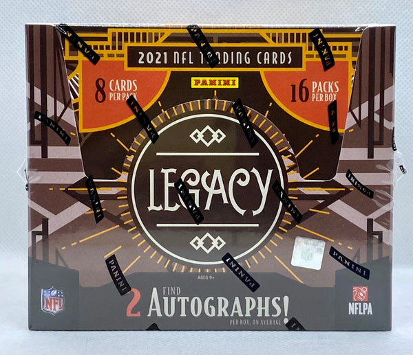 2021 Legacy Football 1 Box RND Serial/Card Number #3