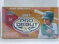 2021 Topps Pro Debut Baseball Hobby Box