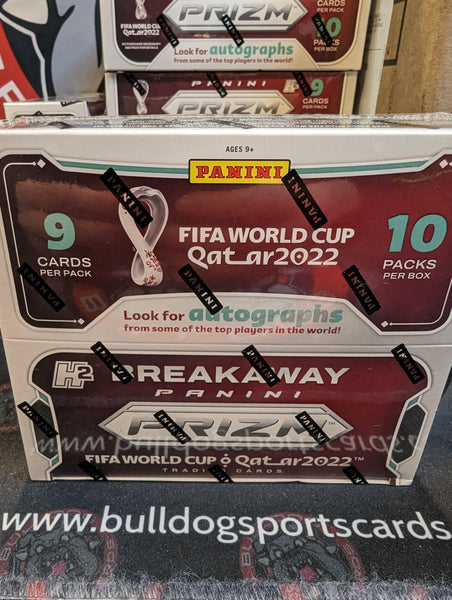 1 Box 2022 Prizm World Cup Breakaway RND Serial/Card #1 -- $17/spot